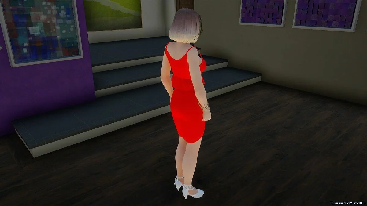 Tina Armstrong en tenue décontractée v8 / GTA San Andreas
