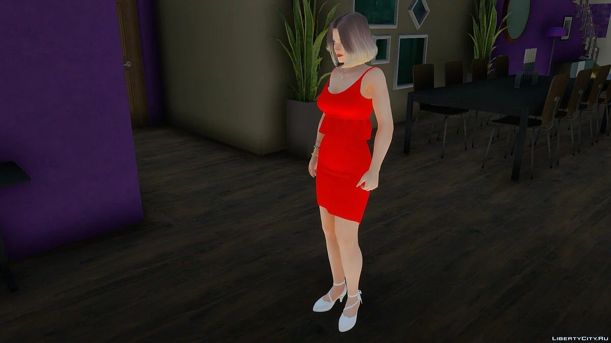 Tina Armstrong en tenue décontractée v8 / GTA San Andreas