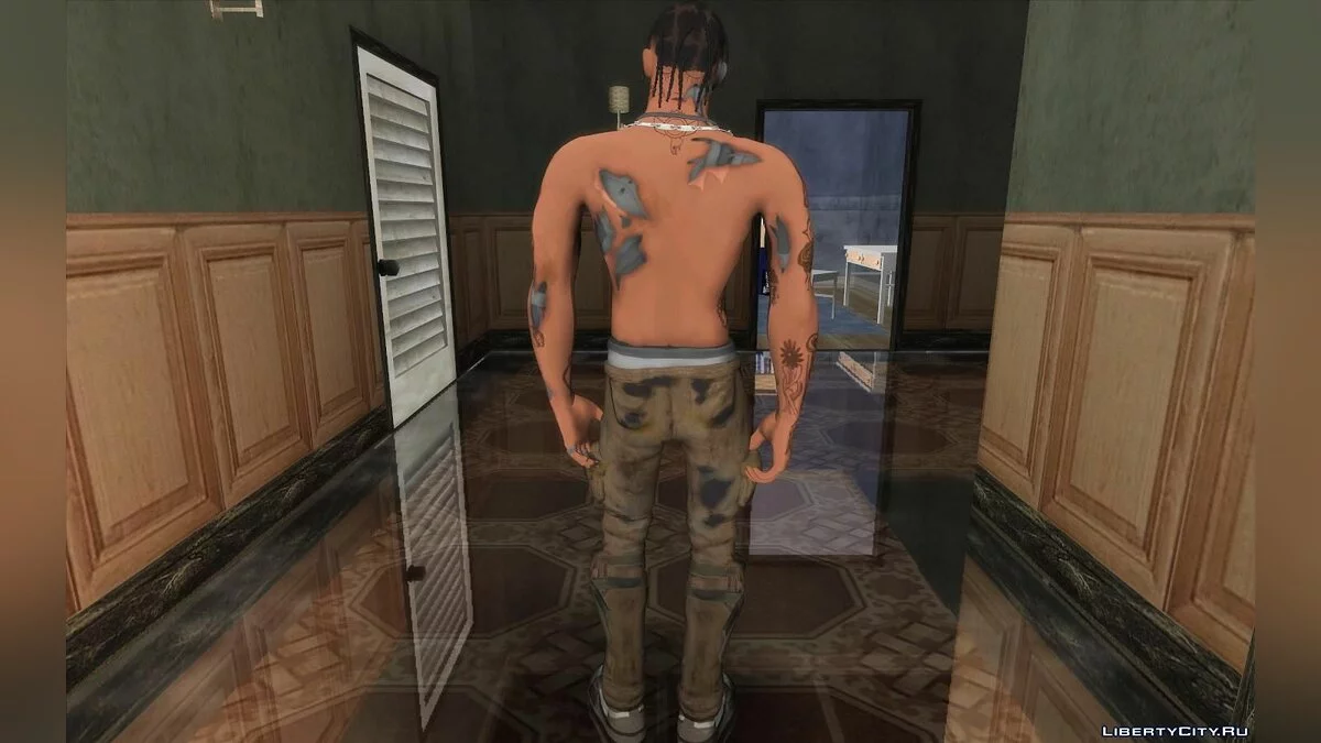 Travis Scott T-3500 dari Fortnite / GTA San Andreas