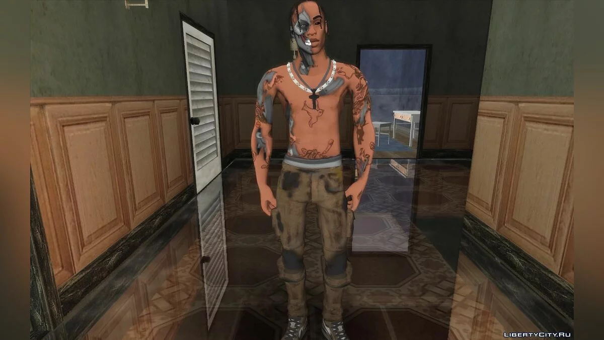 Travis Scott T-3500 dari Fortnite / GTA San Andreas