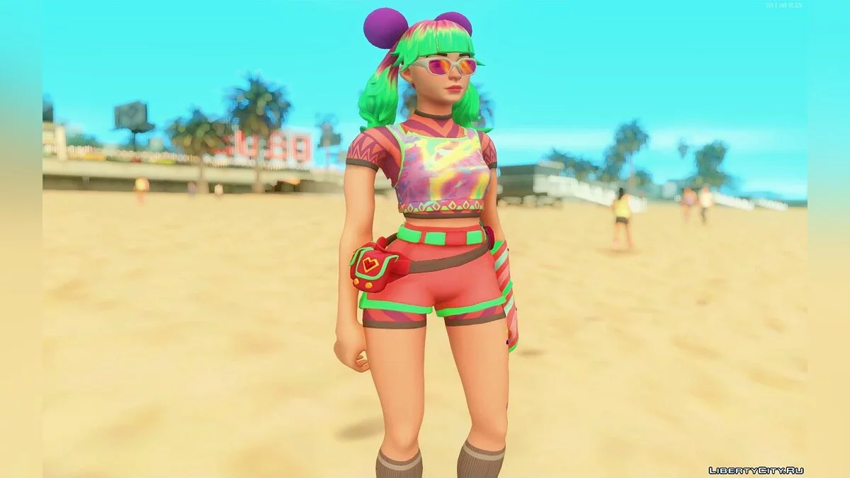 Fortnite Tropical Marzipan / GTA San Andreas