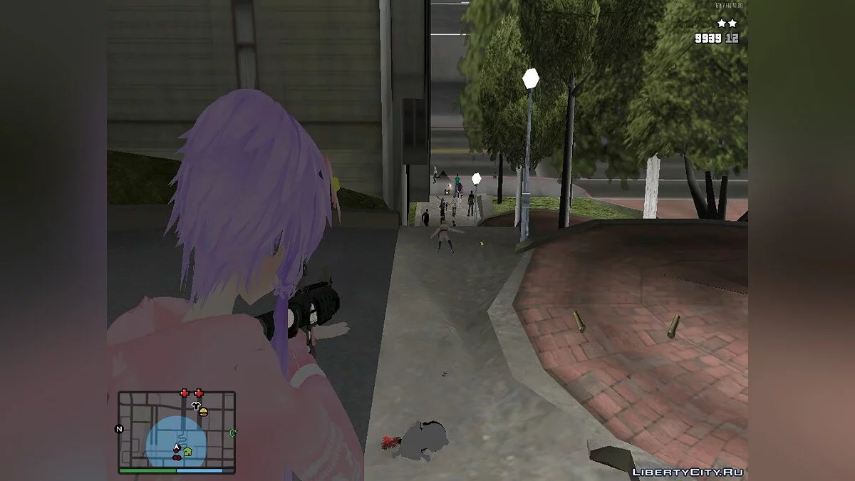 Yuzuki Yukari Onn v1.0 (MMD) / جي تي إيه سان أندرياس