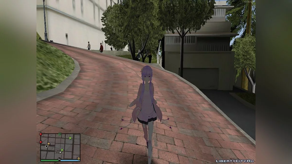 Yuzuki Yukari Onn v1.0 (MMD) / جي تي إيه سان أندرياس