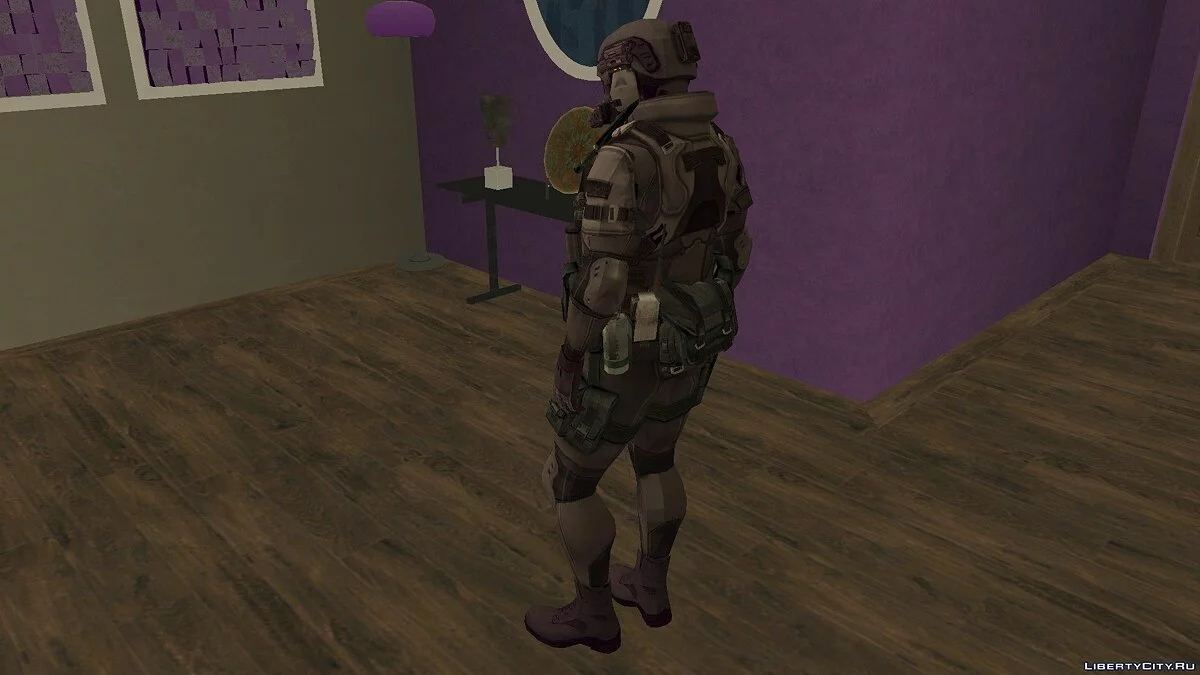 Agent from Resident Evil 6 / GTA San Andreas