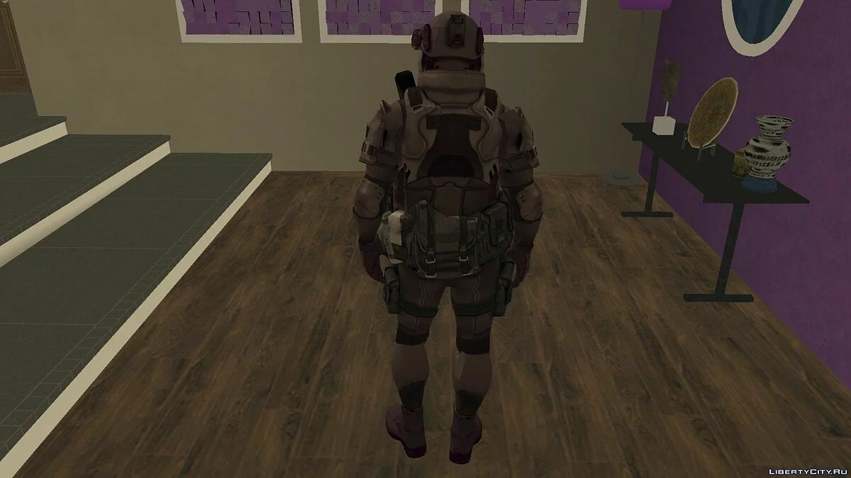 Agent from Resident Evil 6 / GTA San Andreas