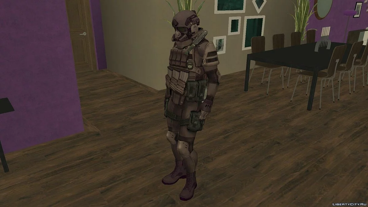 Agent from Resident Evil 6 / GTA San Andreas
