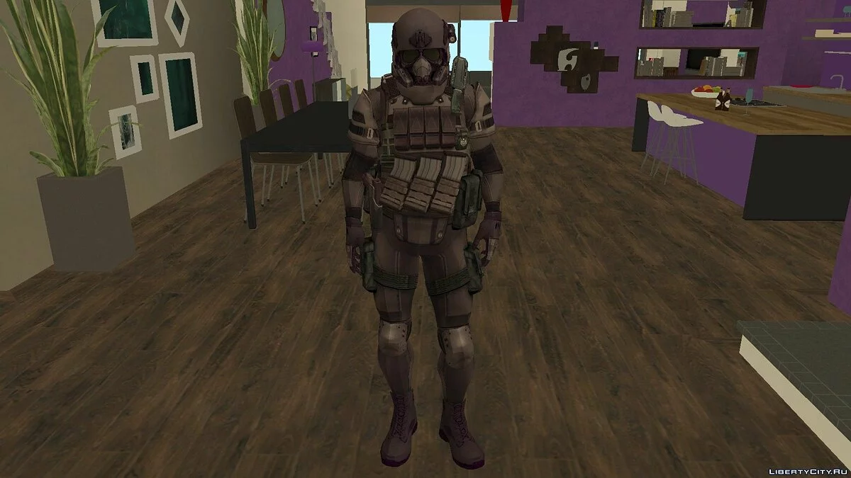 Agent from Resident Evil 6 / GTA San Andreas