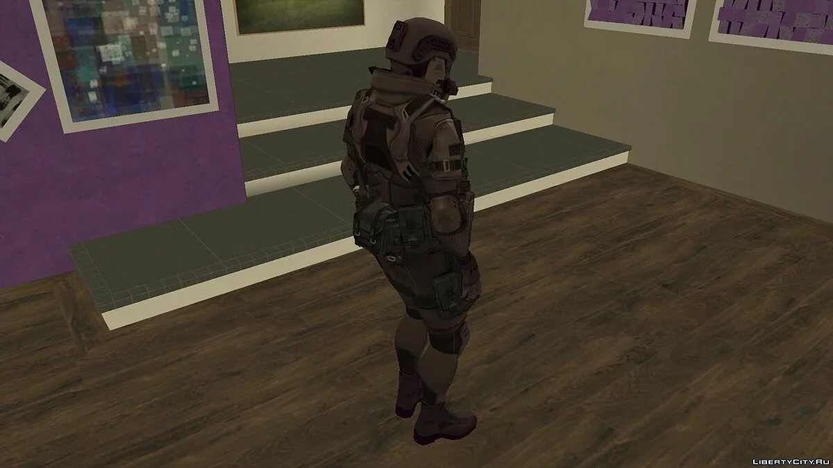 Agent from Resident Evil 6 / GTA San Andreas