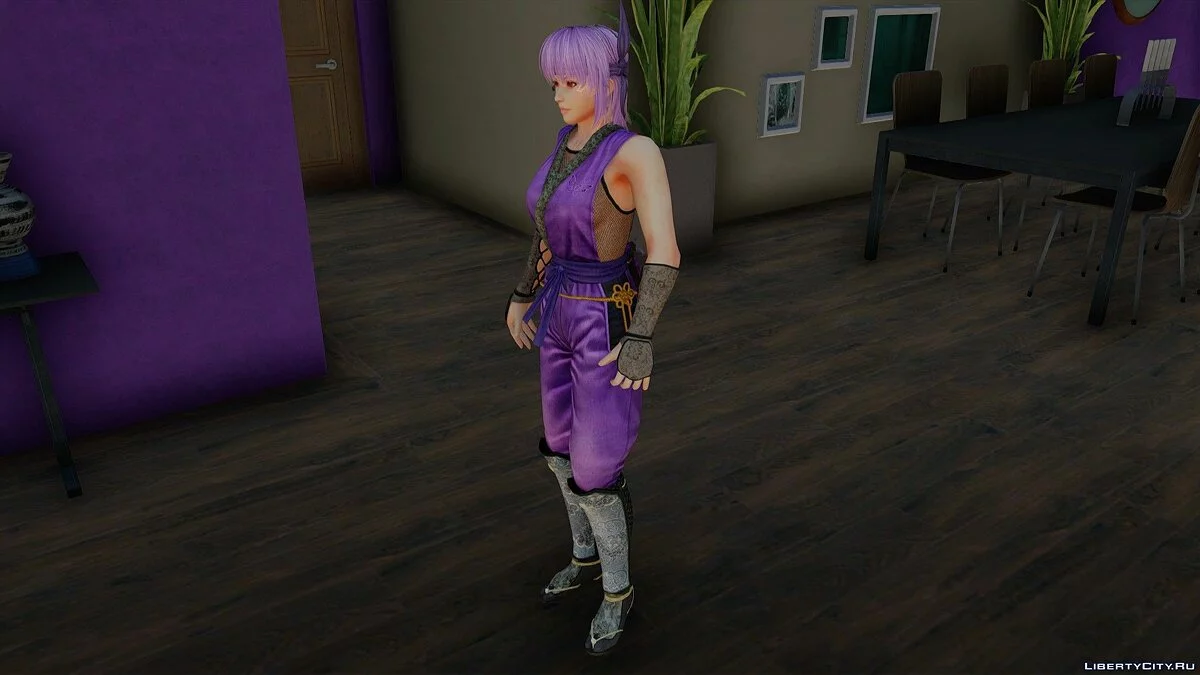 Ayane (Kostum 2) dari Dead Or Alive 5 / GTA San Andreas