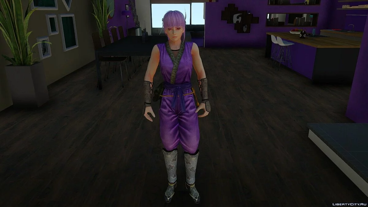 Ayane (Kostum 2) dari Dead Or Alive 5 / GTA San Andreas