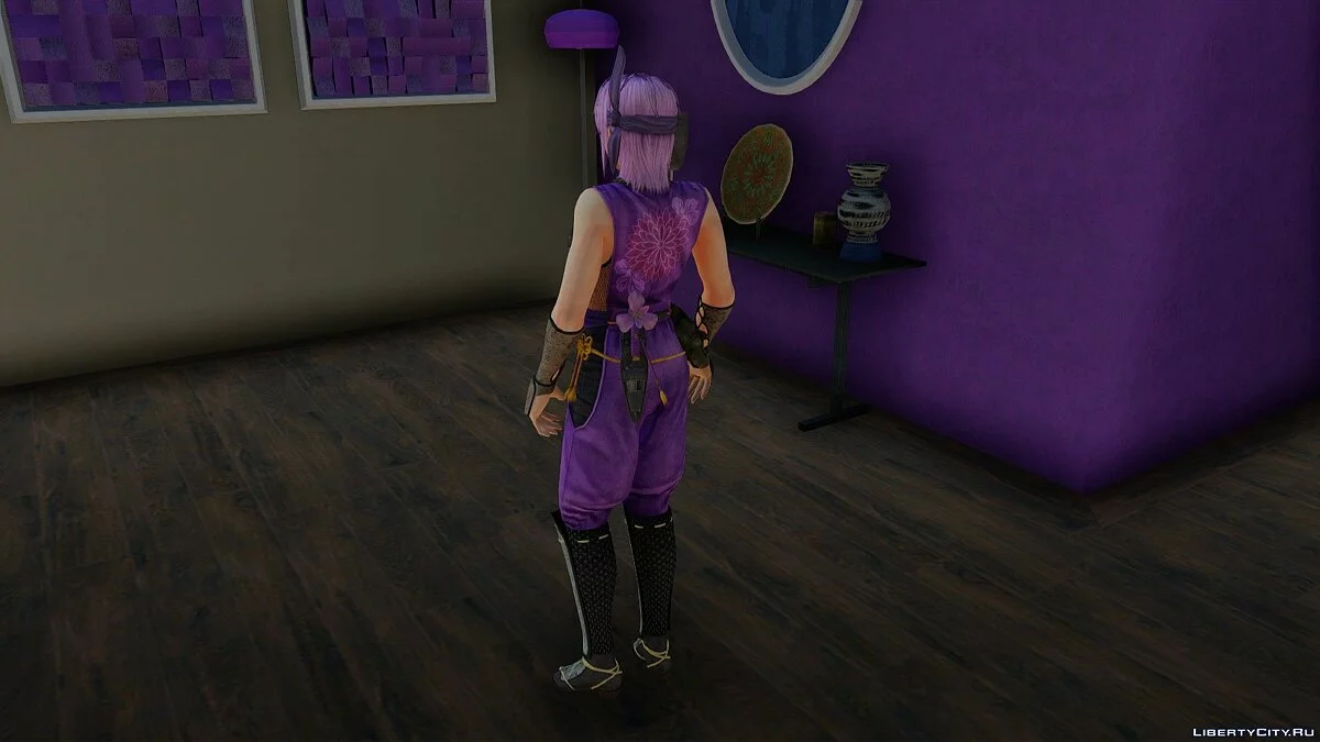 Ayane (Kostum 2) dari Dead Or Alive 5 / GTA San Andreas