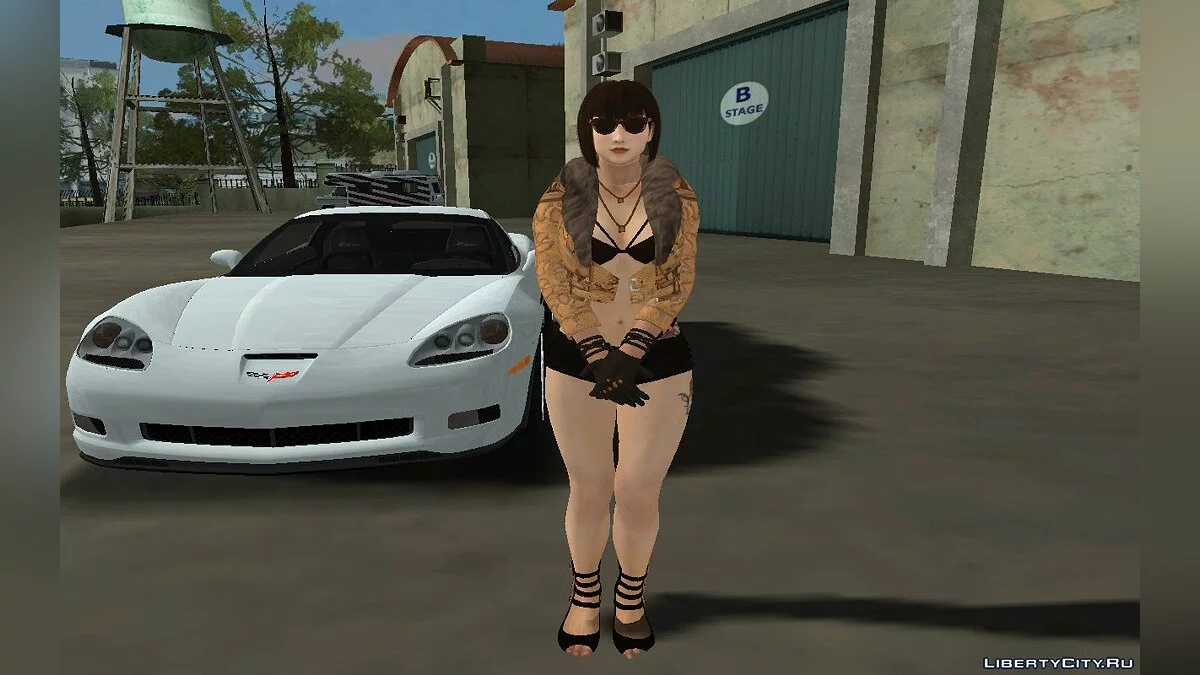 铁拳7中的安娜·威廉姆斯 / GTA San Andreas