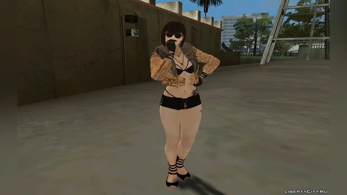 铁拳7中的安娜·威廉姆斯 / GTA San Andreas