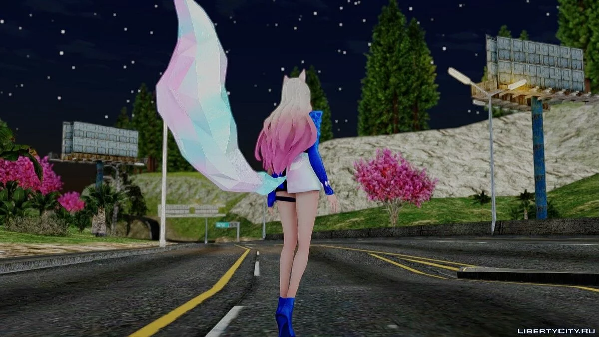 Ahri K/DA dari League of Legends: Wild Rift / GTA San Andreas
