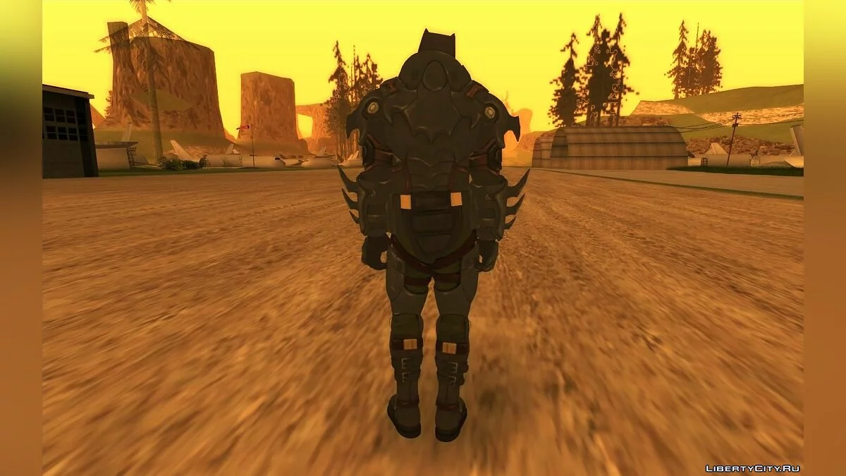 Batman de Fortnite / GTA San Andreas
