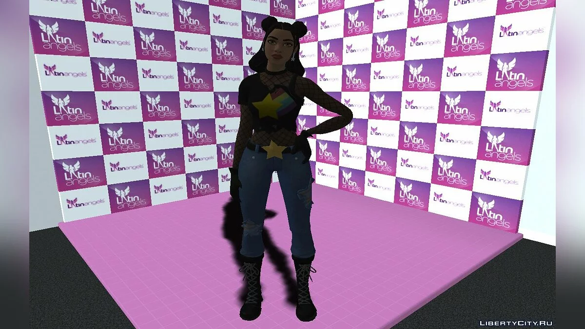 Celeste dari Fortnite / GTA San Andreas