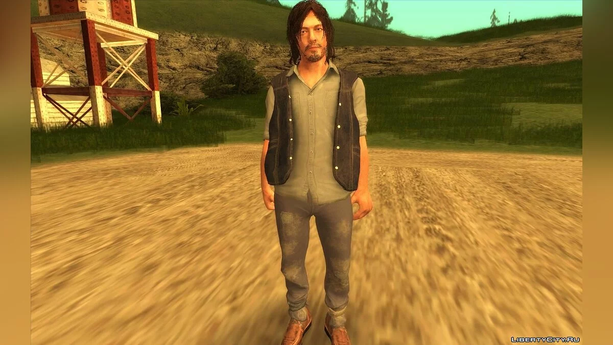Daryl Dixon (from TWD:Onslaught) / GTA San Andreas