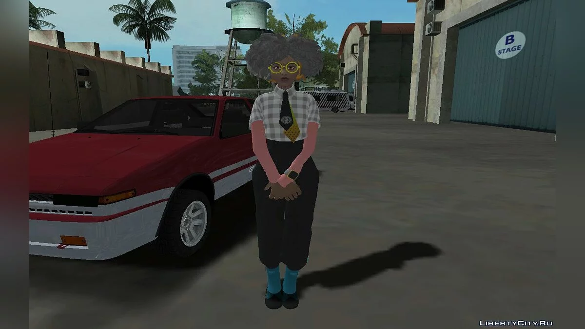 Dokter Slone dari Fortnite / GTA San Andreas