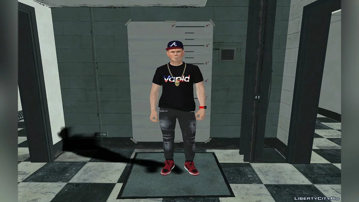 Джиммі Хопкінс з Bully в одязі з "DLC Los Santos Tuners" v1 / GTA San Andreas