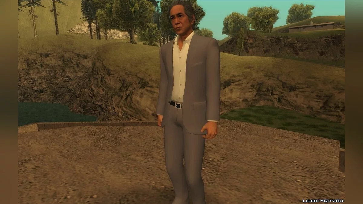 如龙 Kiwami 2 中的次郎 河原 / GTA San Andreas