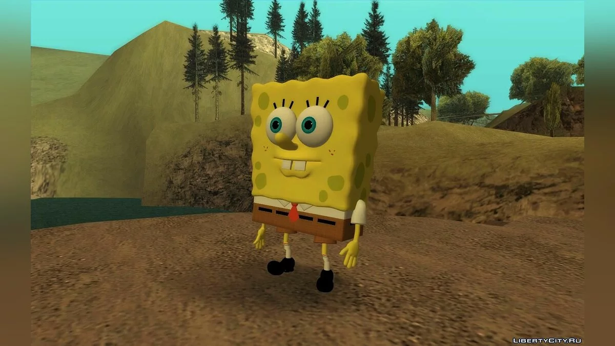 Bob Esponja Calça Quadrada / GTA San Andreas
