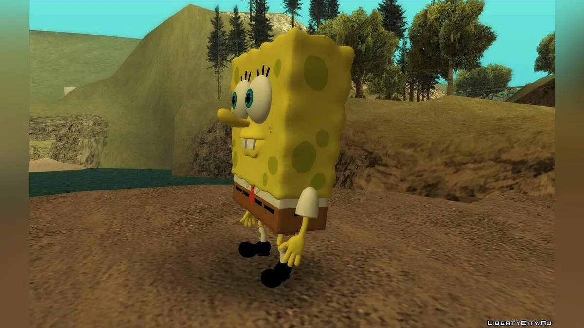 Bob Esponja Calça Quadrada / GTA San Andreas