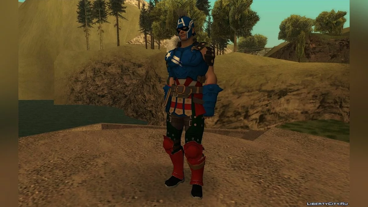Капітан Америка / GTA San Andreas
