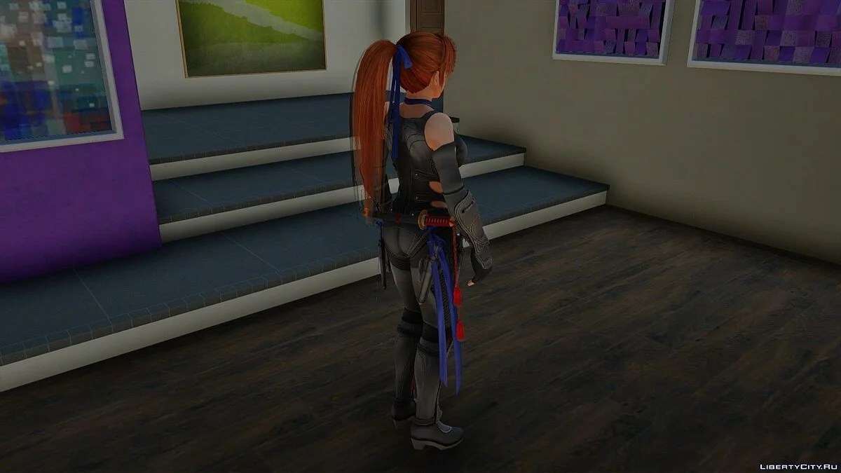 Kasumi (Costume 3) from Dead Or Alive 5 / GTA San Andreas