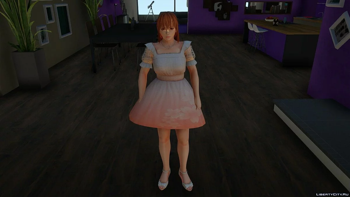 Kasumi (Costume 6) from Dead Or Alive 5 / GTA San Andreas