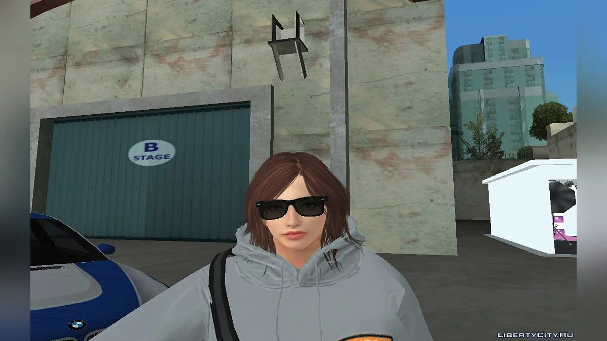 Катарина Алвес у стильному вбранні з DLC "Los Santos Tuners" / GTA San Andreas