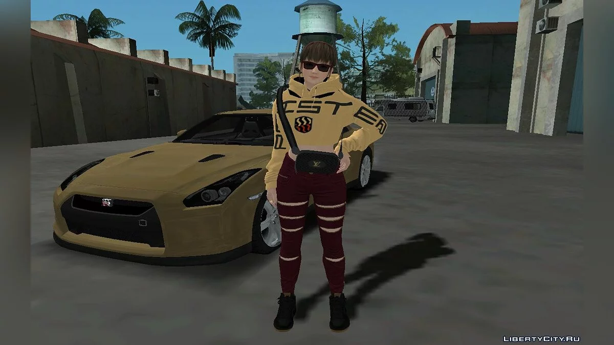 Hitomi from DOA in Outfit from