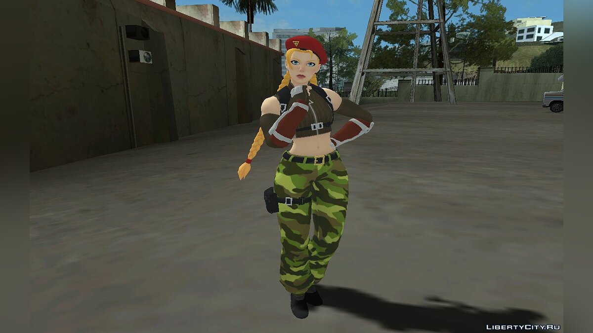 Download Cammy from Ultra Street Fighter IV for GTA San Andreas