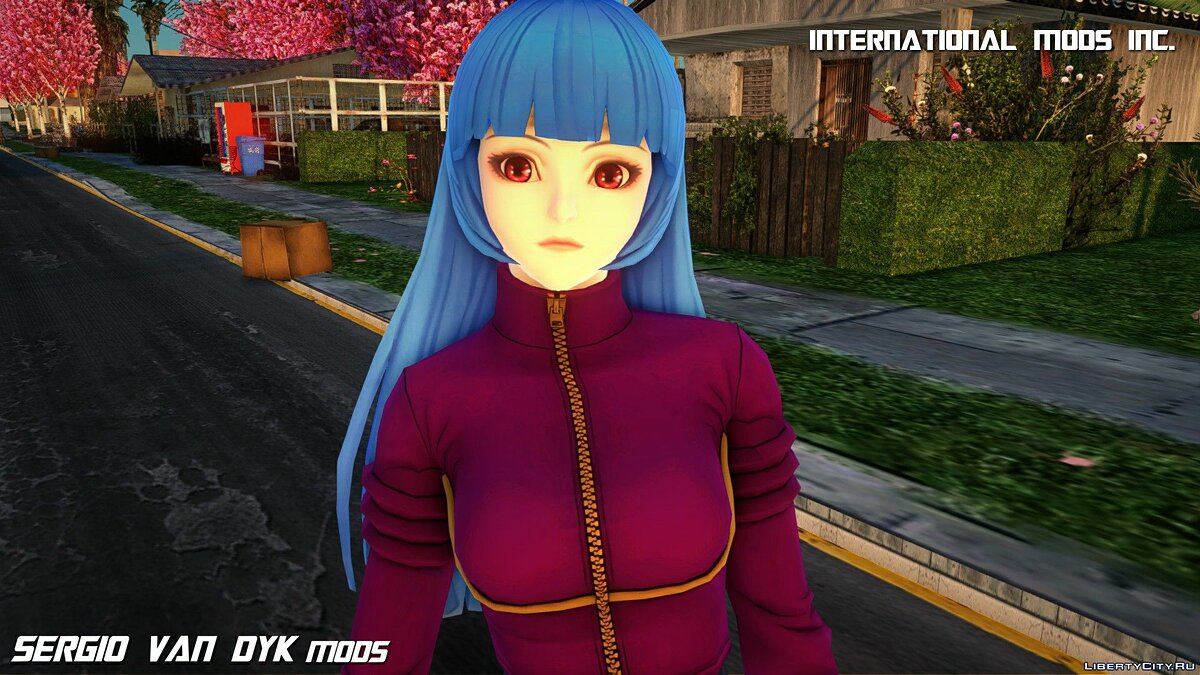 Download Kula Diamond from The King of Fighters for GTA San Andreas