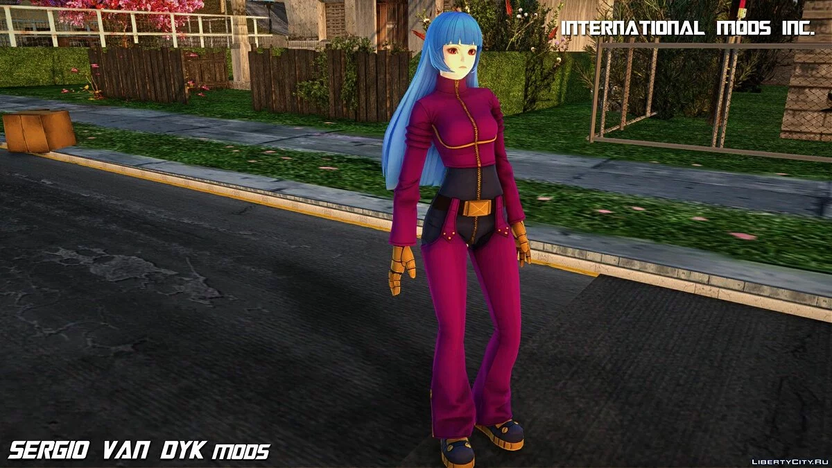 Kula Diamond de The King of Fighters / GTA San Andreas
