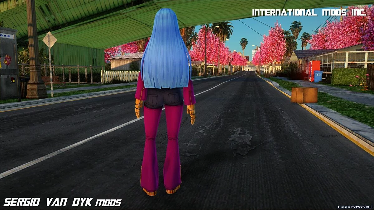 Kula Diamond de The King of Fighters / GTA San Andreas