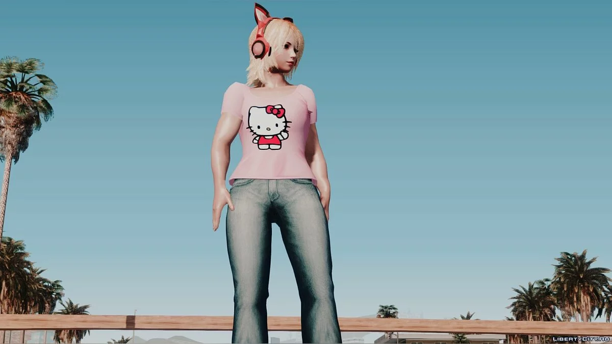 Lucky Chloe aus Tekken 7 / GTA San Andreas