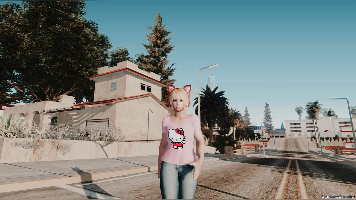 Lucky Chloe aus Tekken 7 / GTA San Andreas
