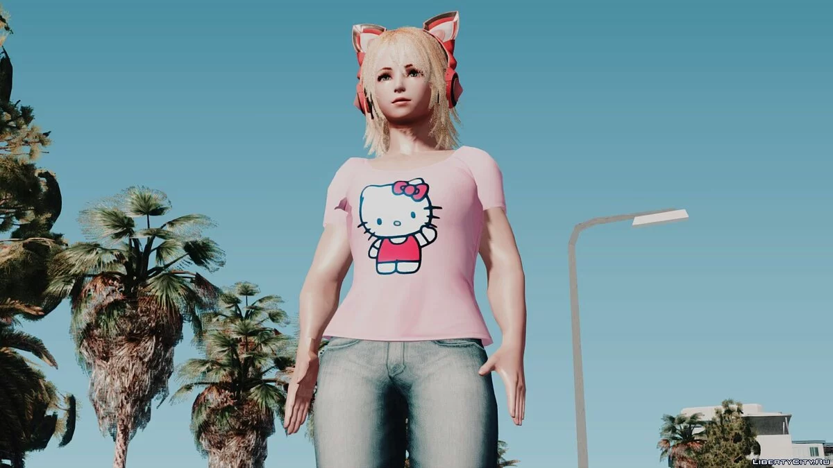 Lucky Chloe aus Tekken 7 / GTA San Andreas