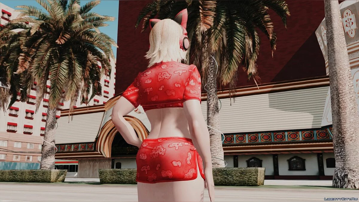 Lucky Chloe aus Tekken 7 / GTA San Andreas