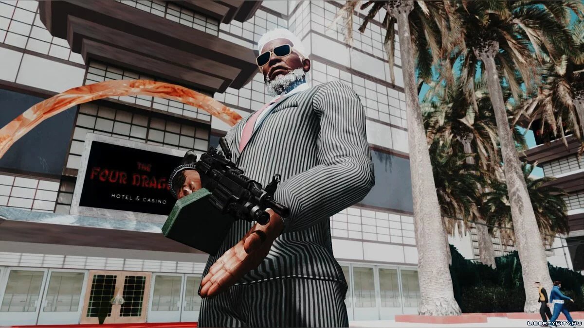 Leroy Smith from Tekken 7 (Suit) / GTA San Andreas