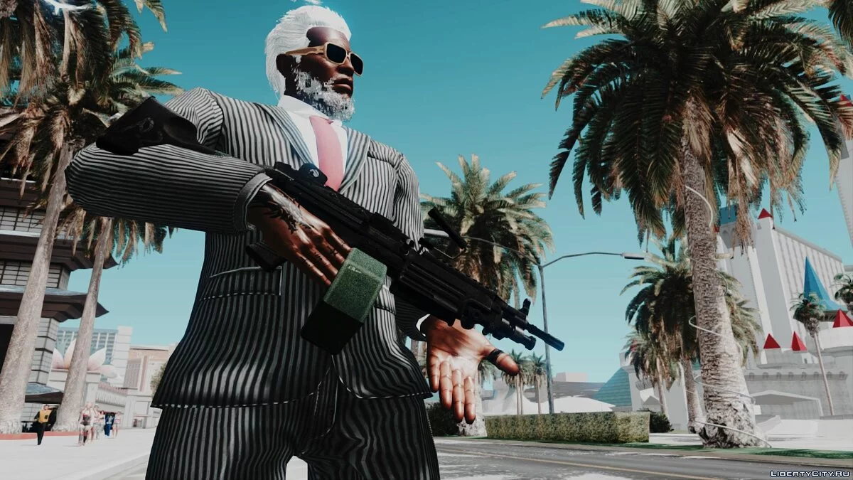 Leroy Smith from Tekken 7 (Suit) / GTA San Andreas