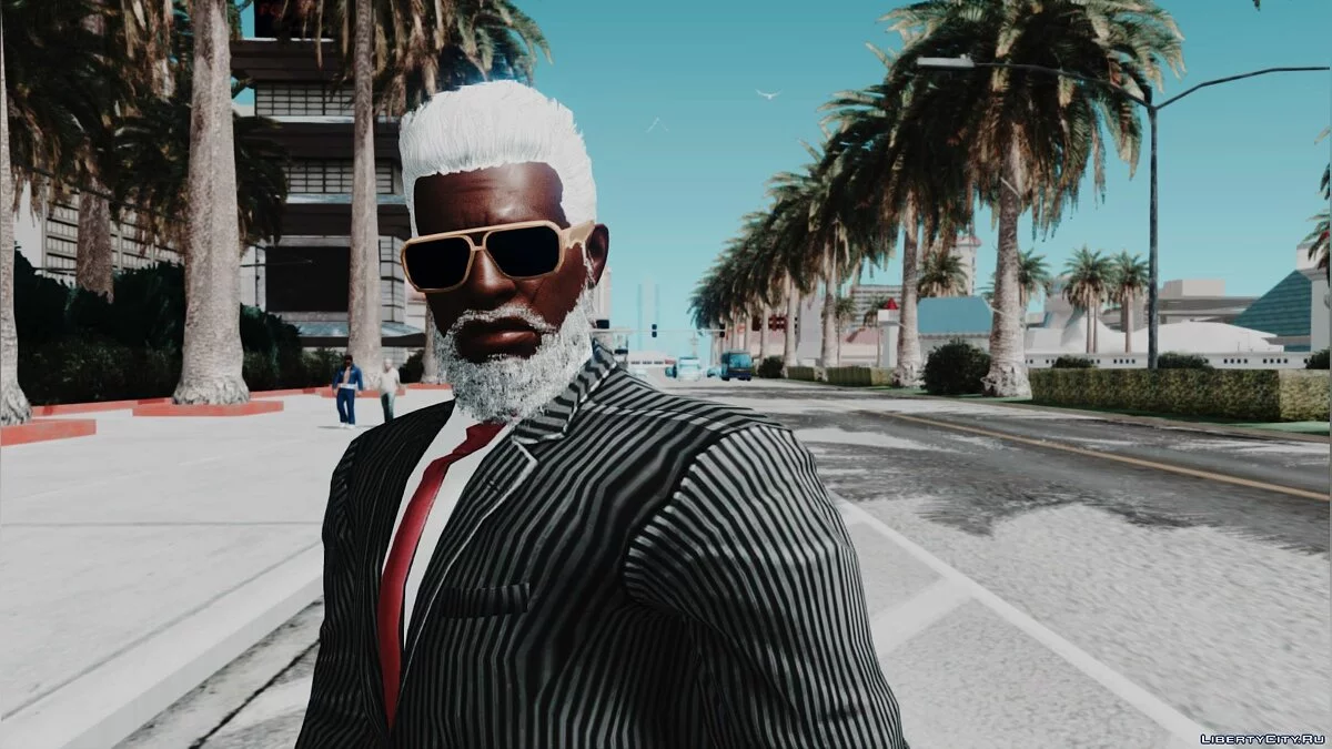 Leroy Smith from Tekken 7 (Suit) / GTA San Andreas