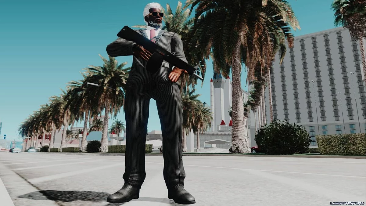Leroy Smith from Tekken 7 (Suit) / GTA San Andreas