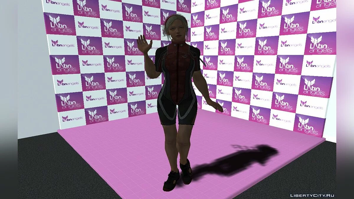 Lidia Sobieska dari Tekken 7 dalam wetsuit sporty / GTA San Andreas