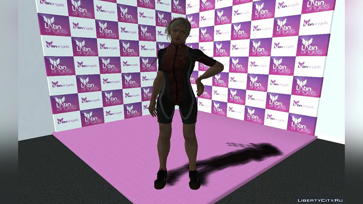 Lidia Sobieska dari Tekken 7 dalam wetsuit sporty / GTA San Andreas