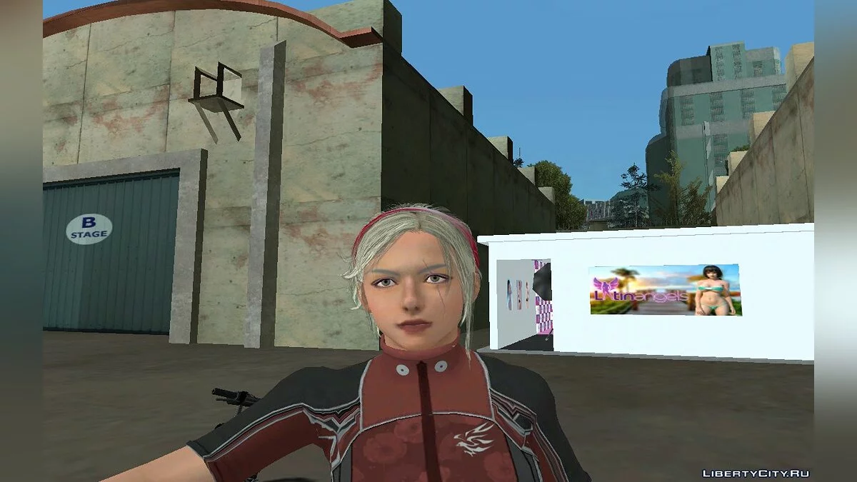 Lidia Sobieska dari Tekken 7 dalam wetsuit sporty / GTA San Andreas