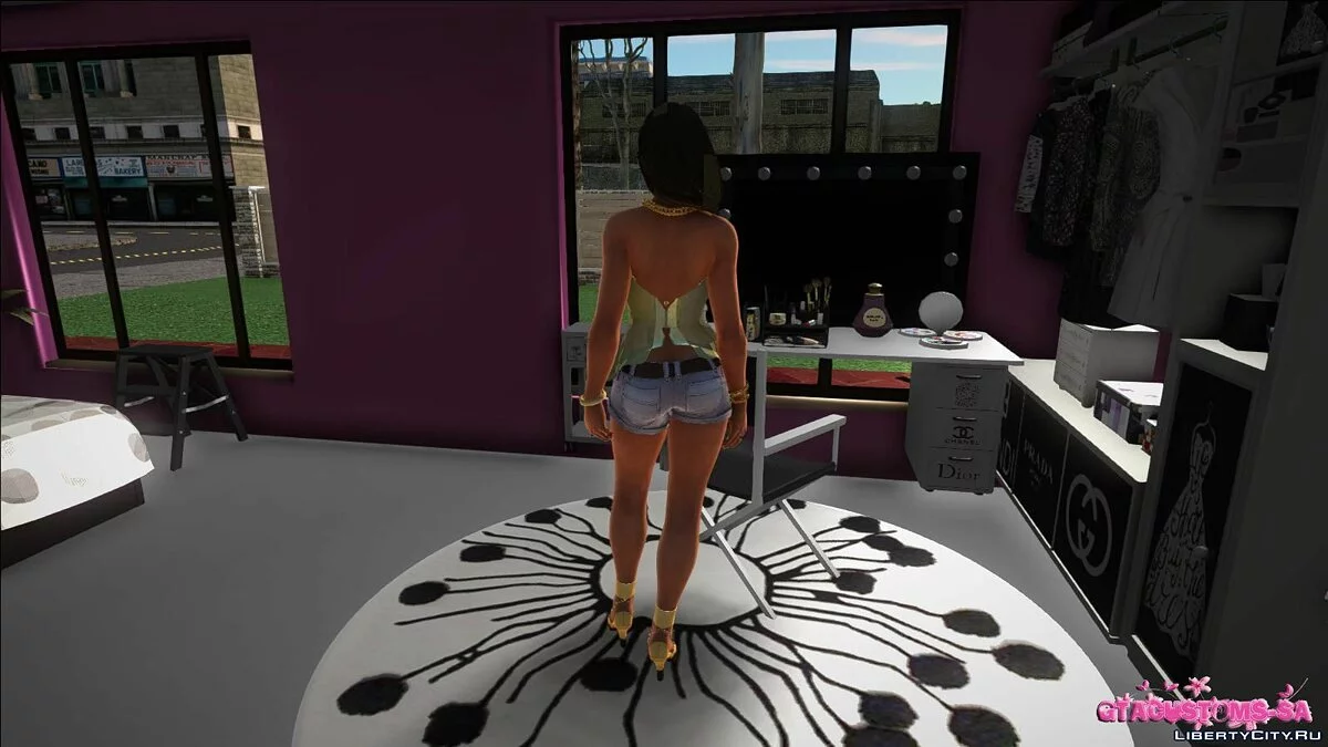 Lisa Hamilton em Roupas Casuais v3 / GTA San Andreas