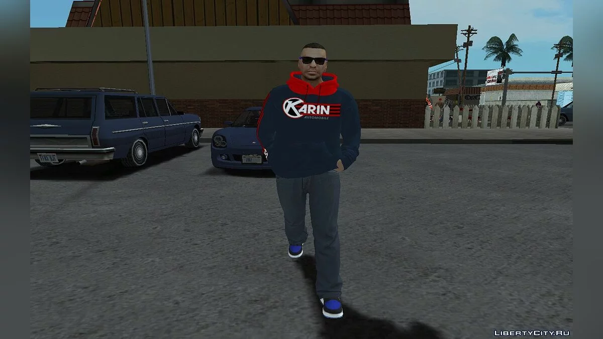 Луїс Лопес з EFLC в одязі з "DLC Los Santos Tuners" v1 / GTA San Andreas