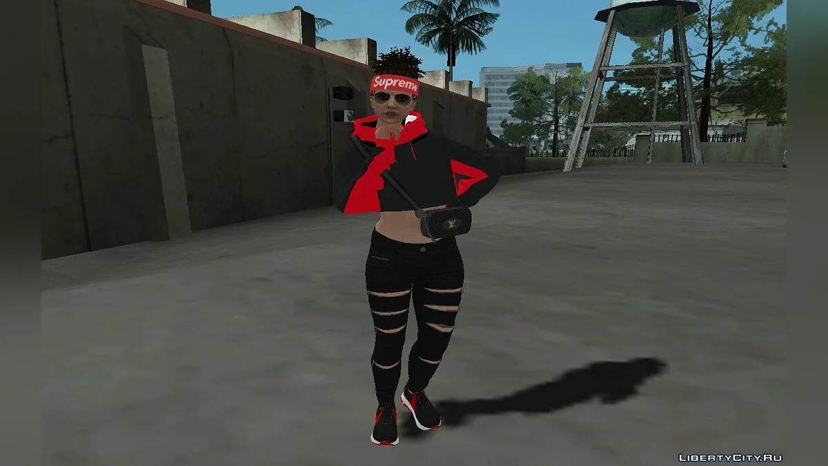 Модная девушка из GTA Online