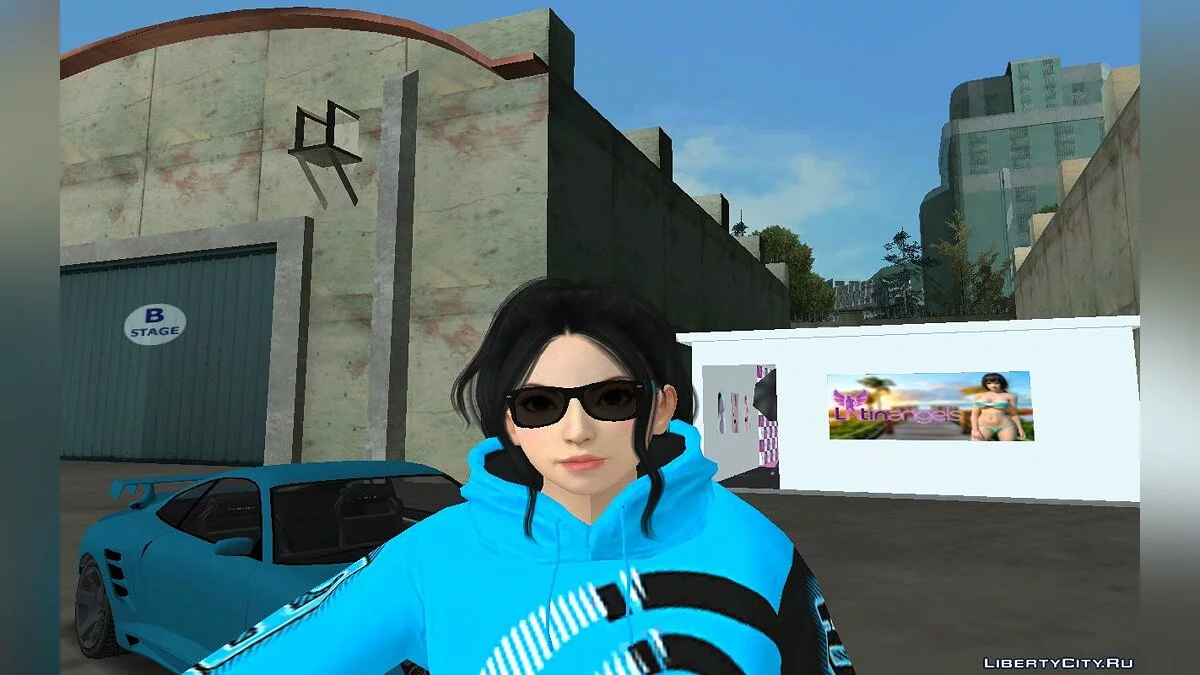 Pai Chan en tenue tendance du DLC "Los Santos Tuners" / GTA San Andreas